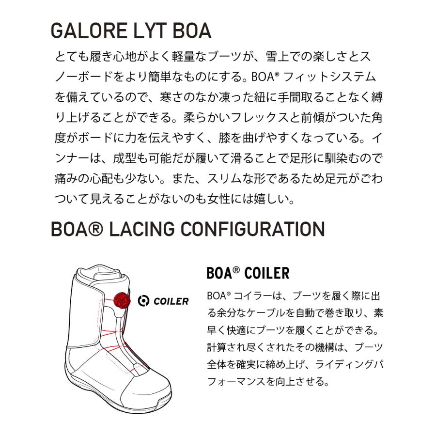 HEAD（ヘッド） スノーボード ブーツ メンズ レディース HEAD GALORE