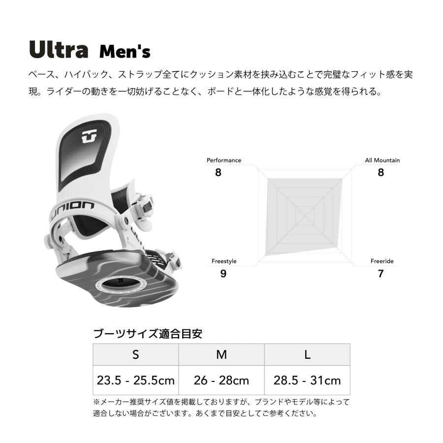 UNION BINDING 2025 Newモデル UNION ULTRA MEN ユニオン ウルトラ