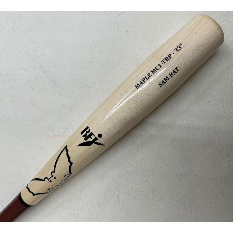 SAM BAT サムバット 魚雷型 硬式 木製バット メイプル 大人 一般 大学