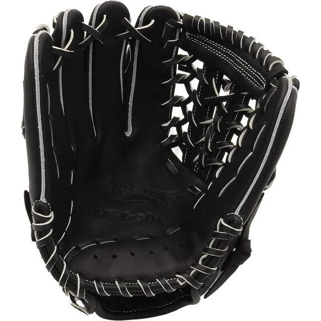 ルーキーズ グローブ 少年軟式 オールラウンド 左投 黒 ブラック ハイ