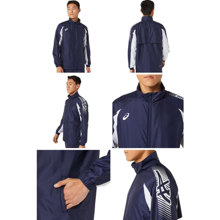ASICS（アシックス） ウインドブレーカー 上下 メンズ トレーニング