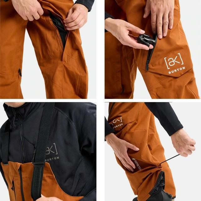 BURTON】 バートン 【MEN'S AK CYCLIC GORE-TEX 2L BIB】 メンズ サイ