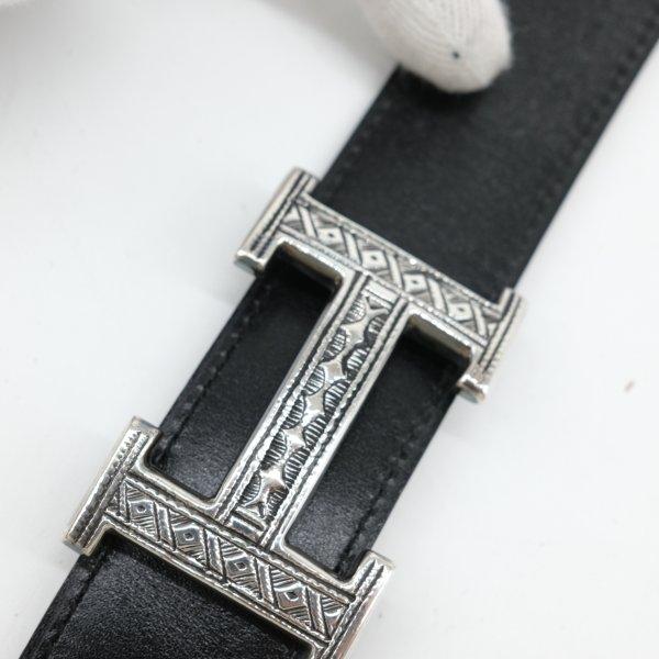 HERMES（エルメス） ベルト トゥアレグ コンスタンス ブラック