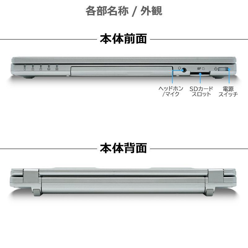 Let's note 人気再発売2018年モデル超軽量PanasonicレッツノートCF-SZ6