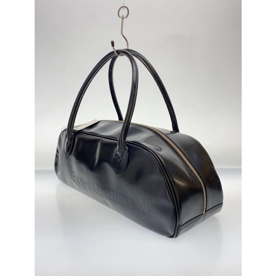 COMME des GARCONS◇ボストンバッグ/牛革/BLK/無地/GC-K204 : セカンド