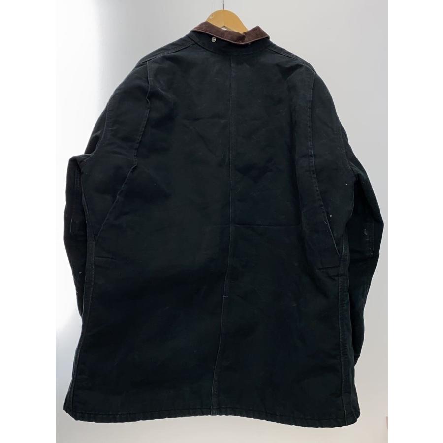Carhartt◇ジャケット/--/コットン/ブラック/チョアコート/アメリカ製