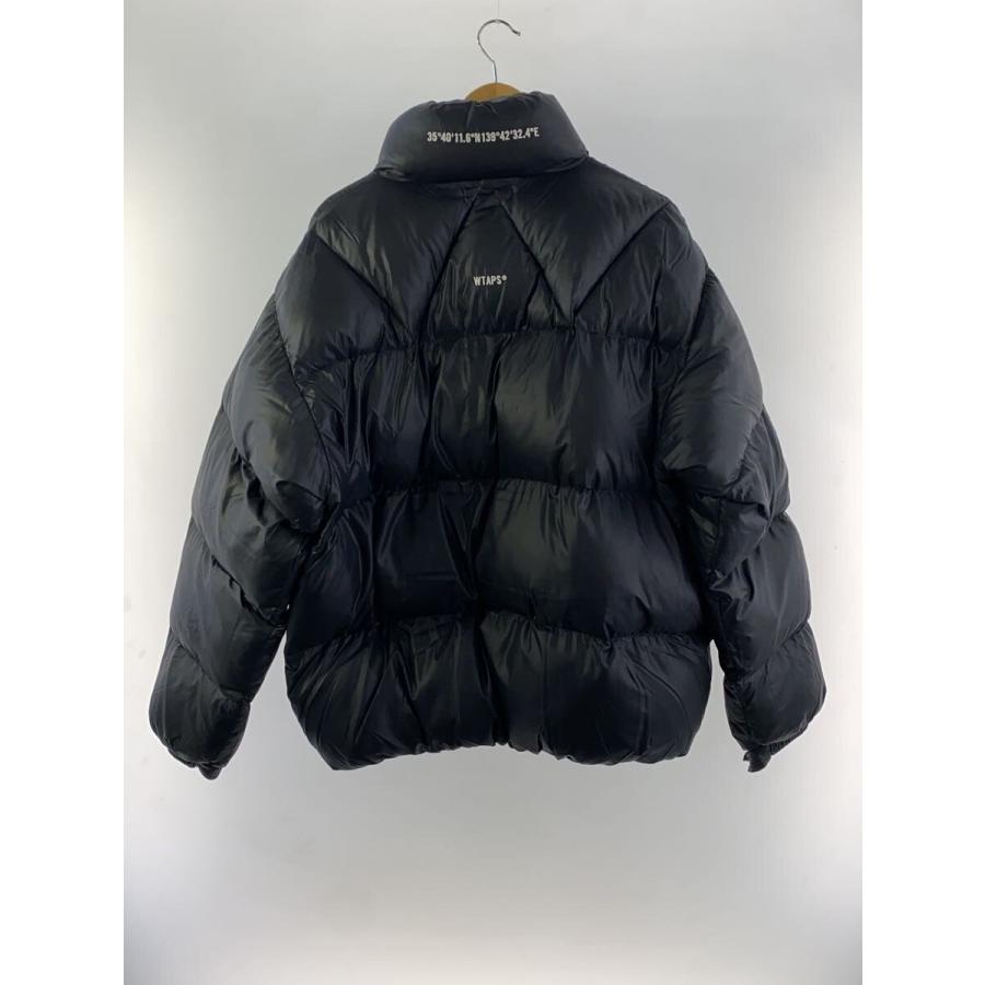 WTAPS◇ダウンジャケット/--/ナイロン/BLK/無地/222BRDT-JKM04