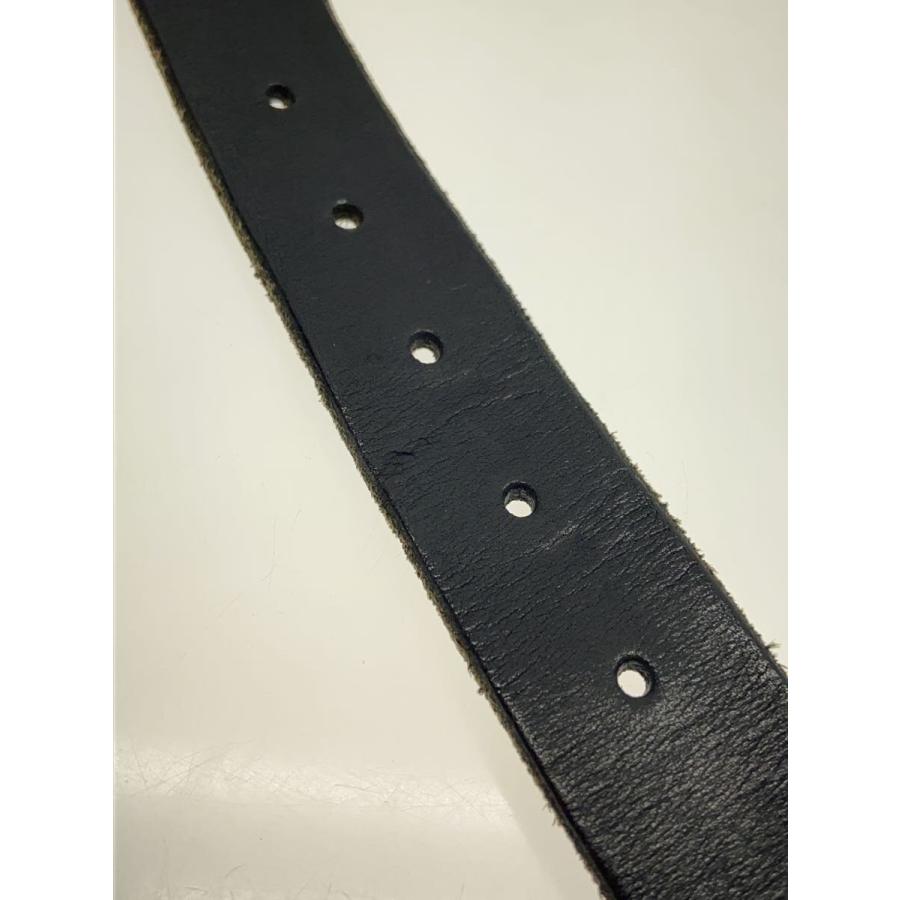GUCCI◇ベルト/レザー/BLK/メンズ/414516/ダブルG スリムベルト