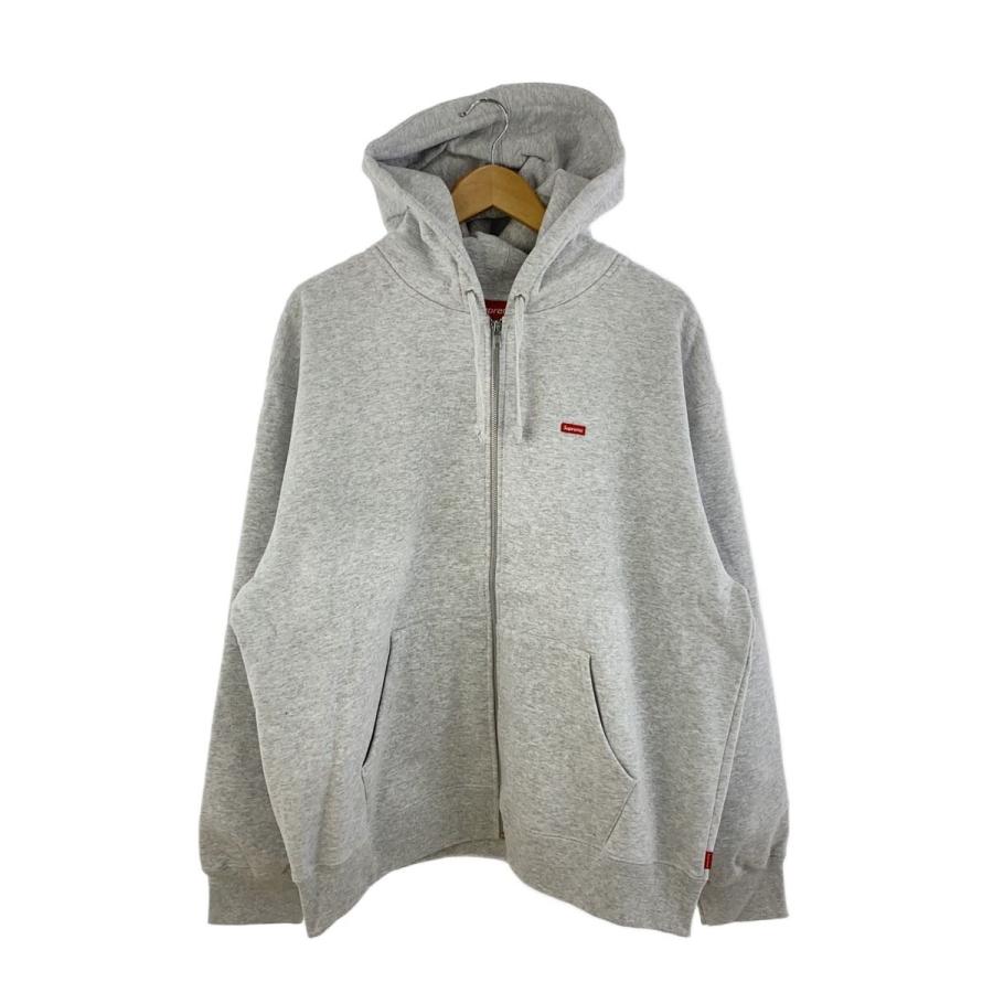 Supreme◇ジップパーカー/XL/コットン/GRY/Small Box Zip Up Hooded
