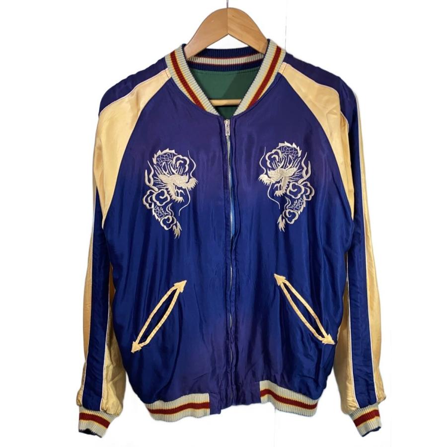 東洋エンタープライズ◇Early 1950s Style Acetate Souvenir Jacket/M