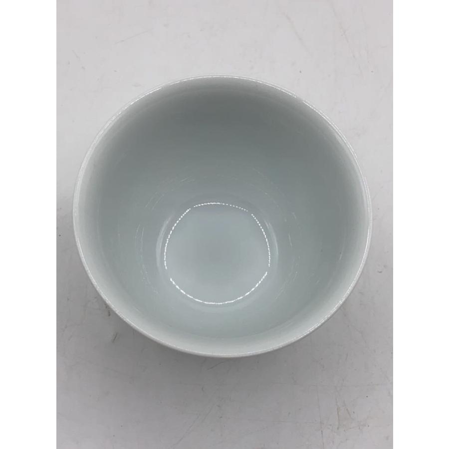 深川製磁◇湯呑/6点セット/WHT/急須湯呑揃/オリエンタルブルー