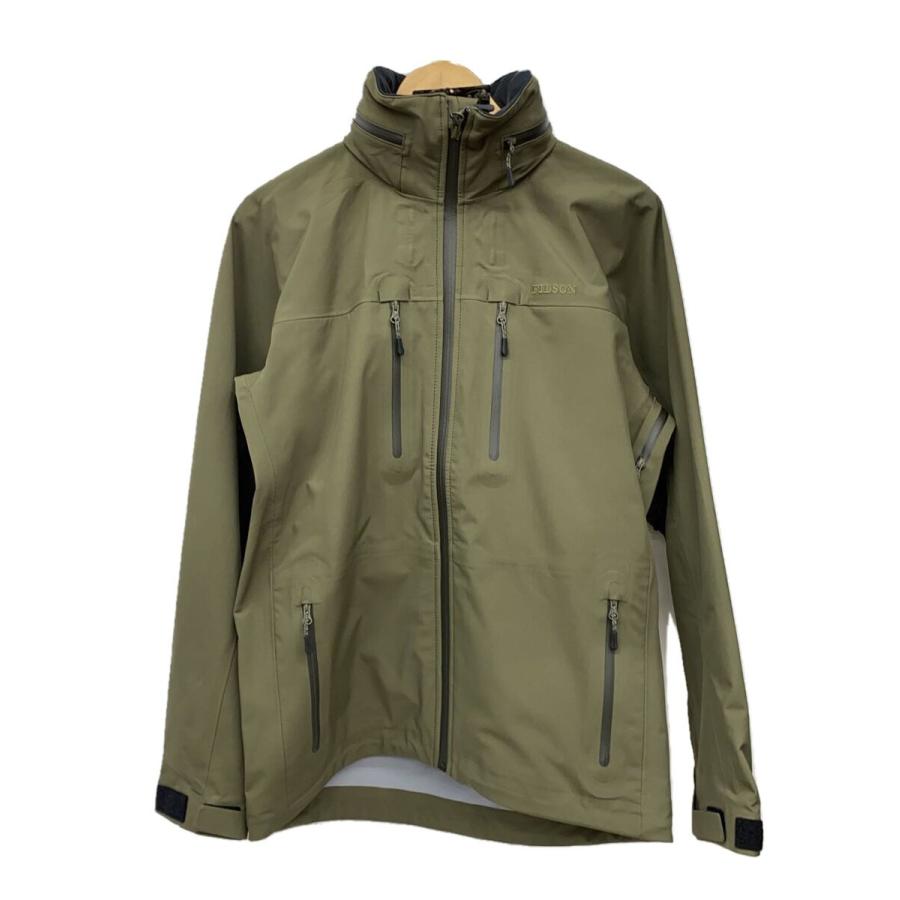 FILSON◇Neoshell Reliance Jaket/ジャケット/S/ポリエステル/KHK/無地
