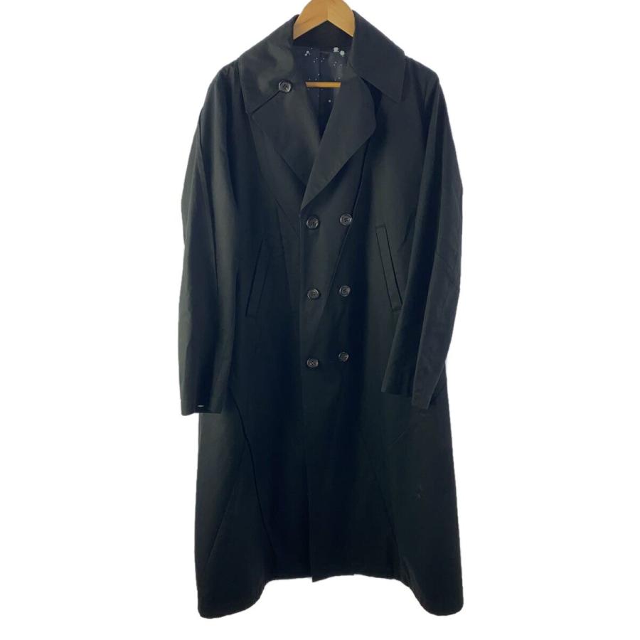 UNDERCOVER◇トレンチコート/3/コットン/BLK/UCR4301-1/バーバリダーツ