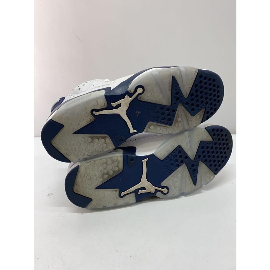 NIKE◇AIR JORDAN 6 RETRO_エア ジョーダン レトロ/27.5cm/WHT