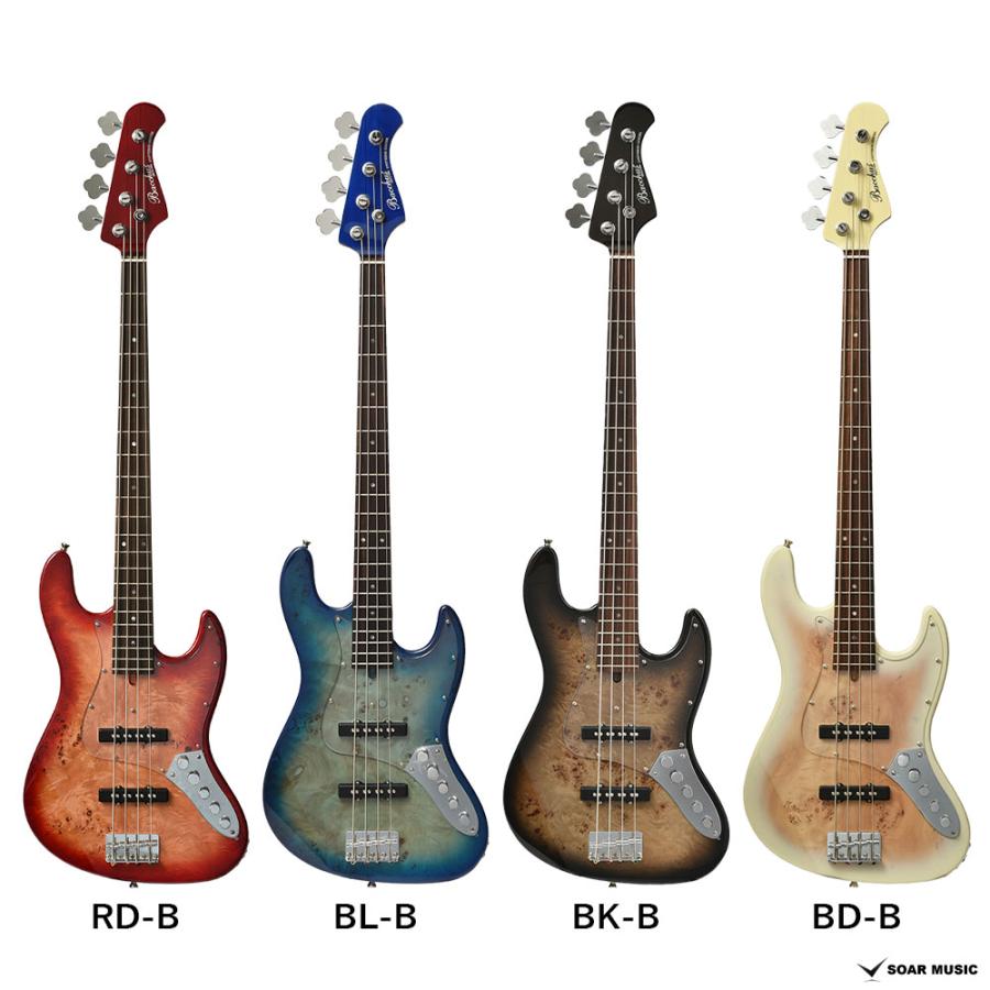 Bacchus（バッカス） WJB-BP/Act アクティブ エレキベース ユニバース