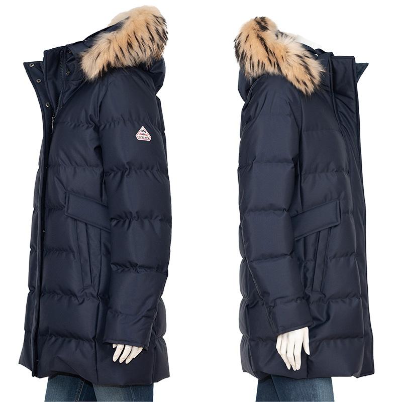 Pyrenex（ピレネックス） | ラクーンファー GRENOBLE-ネイビー ダウン