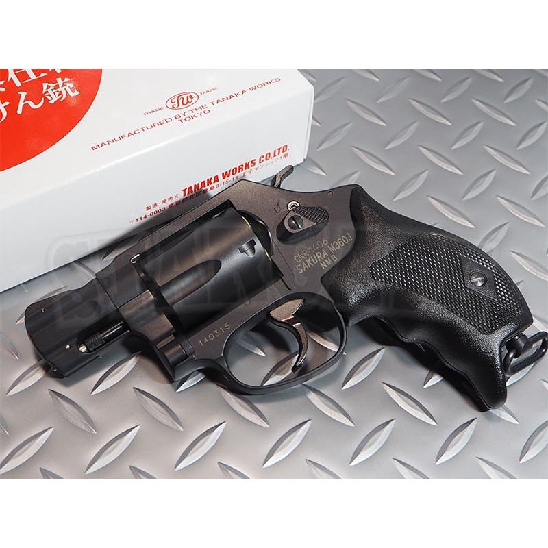 タナカ ガスリボルバー S&W M360J サクラ 2インチ 日本警察仕様 回転式