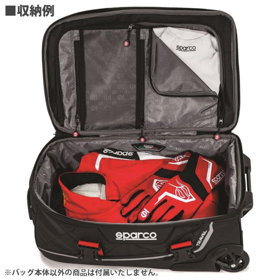 スパルコ×マルティーニレーシング キャリーバッグ TRAVEL トラベル
