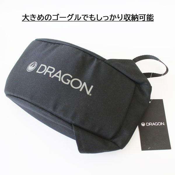 ドラゴン（DRAGON） ゴーグル ケース SOFT GOGGLE CASE カラー BLACK