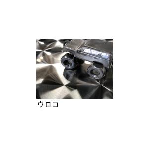 観音扉コーナー補強板 4枚/セット ウロコ : ステンレスアートG-1