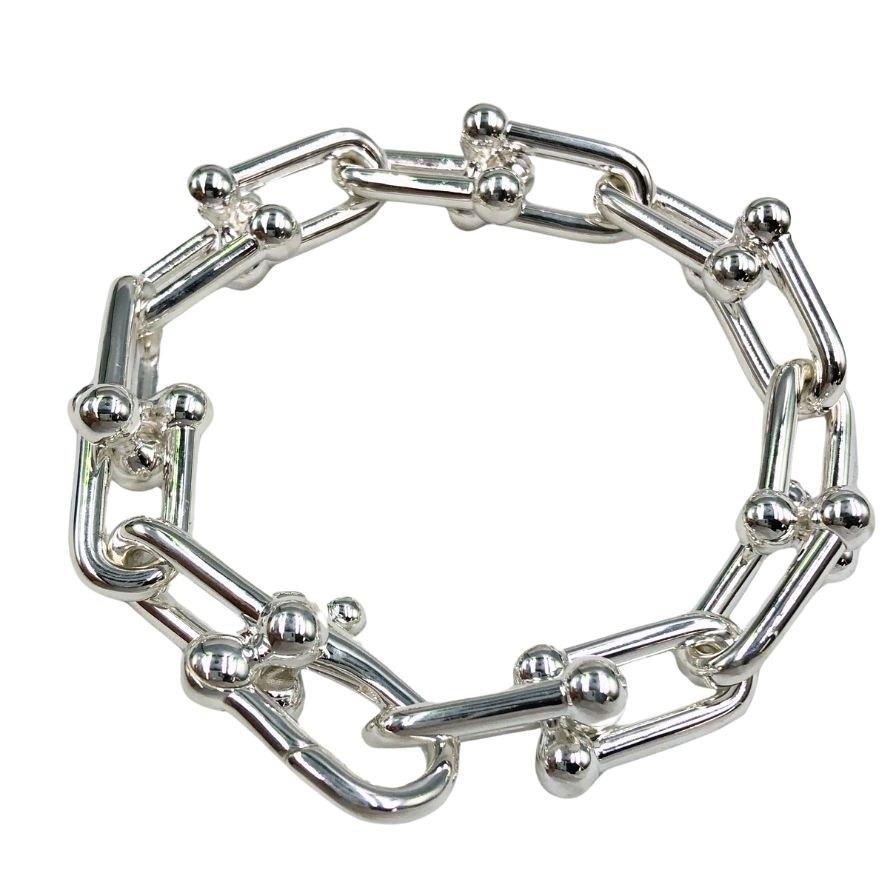 ティファニー ブレスレット ハードウェア ラージリンク 14コマ Ag925