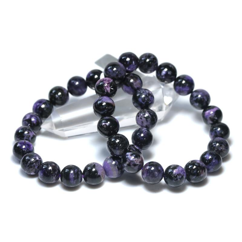 石流通センター 高品質 ブレスレット ヒマラヤブラックチャロアイト