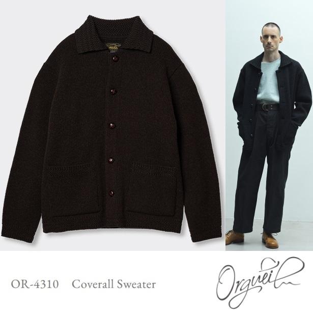 ORGUEIL（オルゲイユ） ORGUEIL Coverall Sweater OR-4310