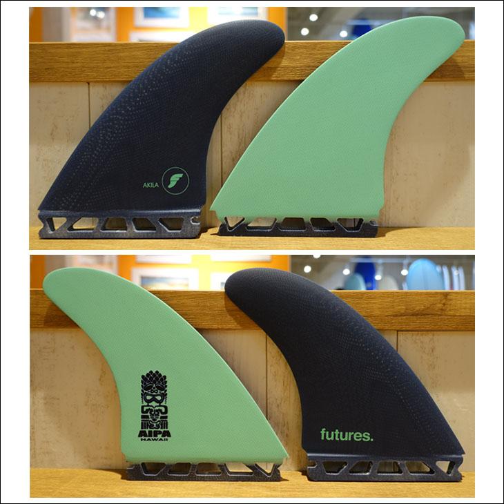 futures.（フューチャー） フィン FIBER GLASS TWIN KEEL AIPA