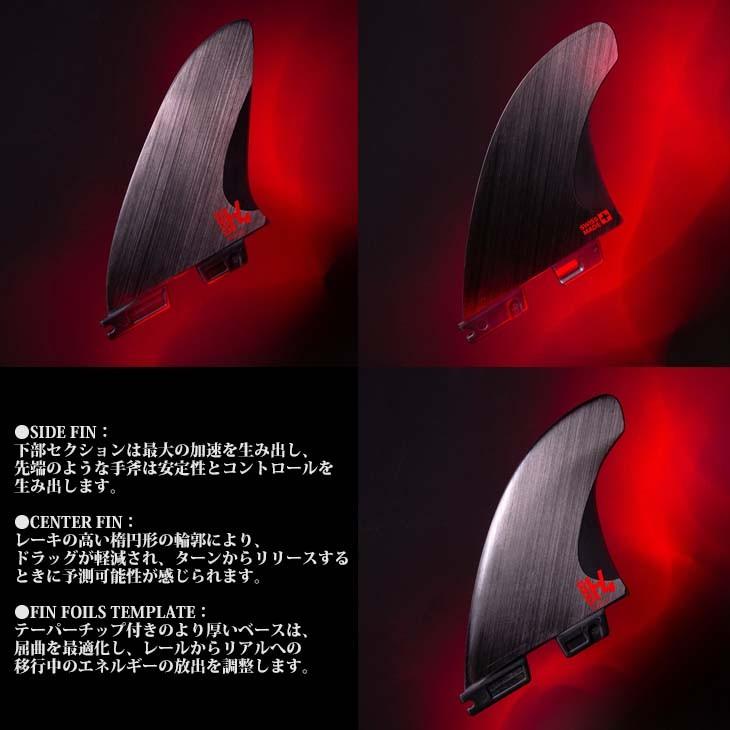 FCS 26 FCS2 H4 フィン Tri Fin トライフィン スイス製 スピード