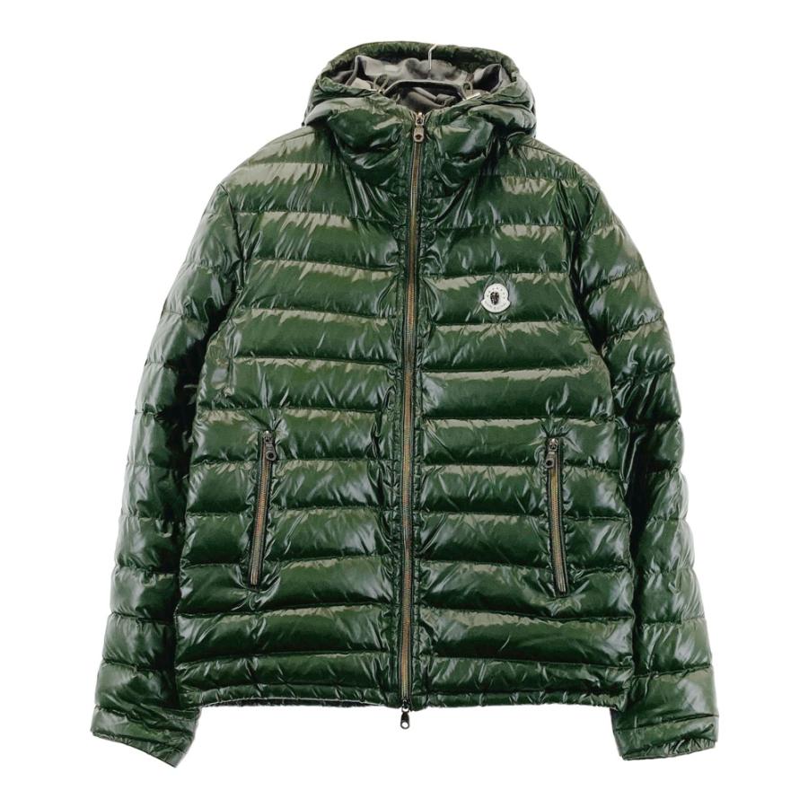 MARK&LONA マークアンドロナ フード付 ダウンジャケット グリーン系 M
