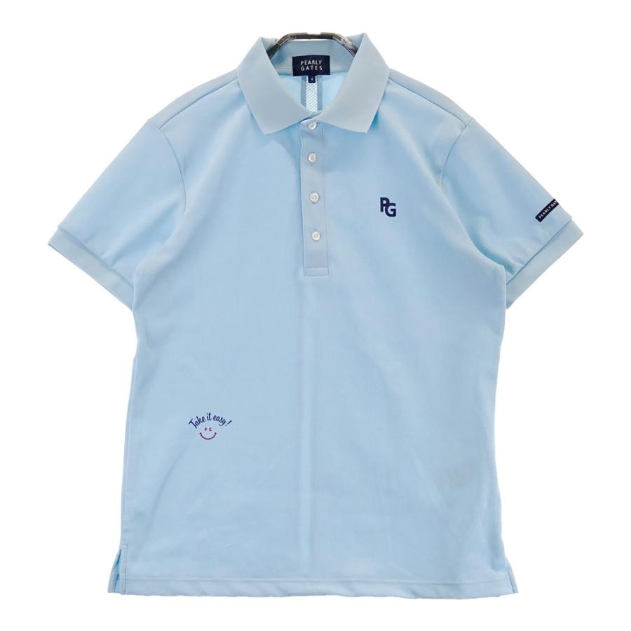 PEARLY GATES パーリーゲイツ 2025年モデル 半袖ポロシャツ ニコちゃん