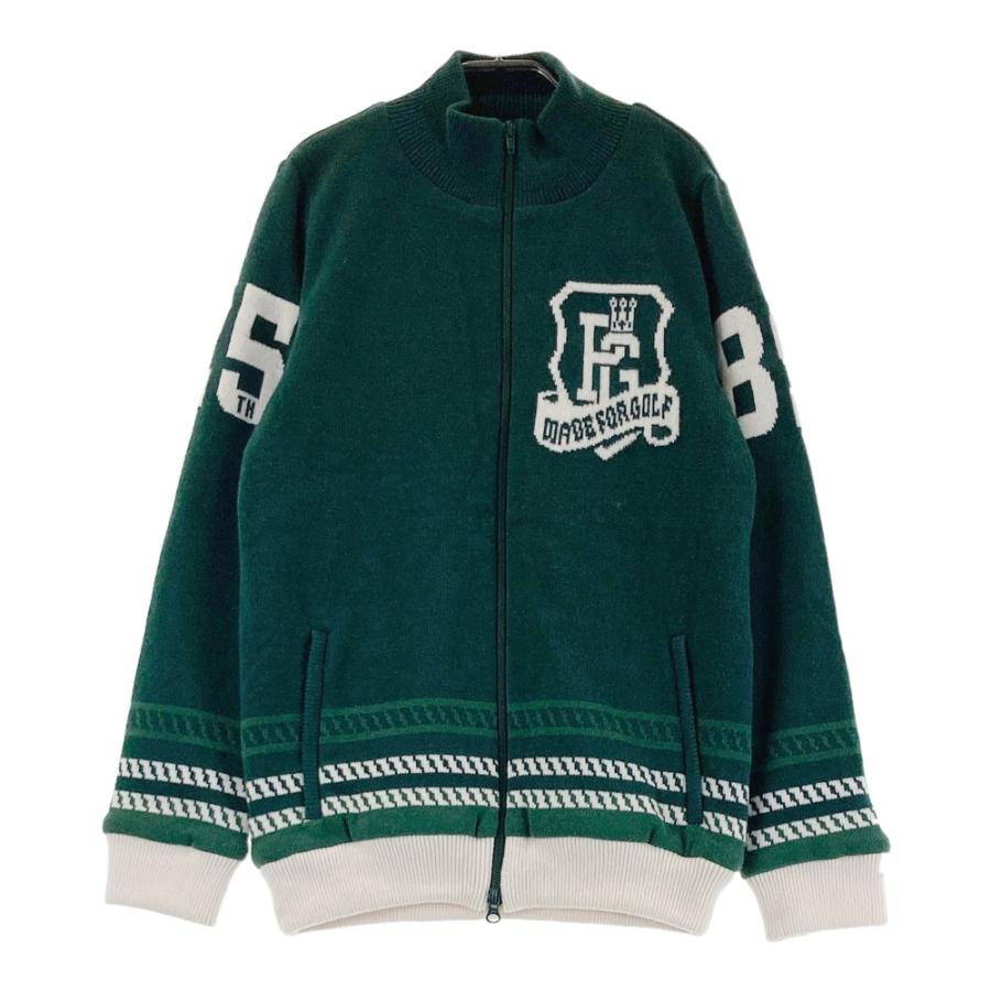 PEARLY GATES パーリーゲイツ 25周年 裏地付 ニット ジップジャケット