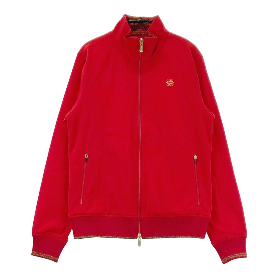 ST ANDREWS セントアンドリュース 裏地付ジップジャケット レッド系 S
