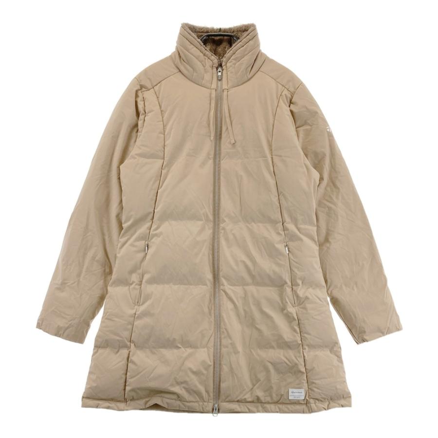 TAYLOR MADE テーラーメイド ロング ダウン ジップジャケット ベージュ