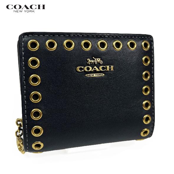 COACH（コーチ） レディース 財布 二つ折り財布 ミニ財布 スナップ