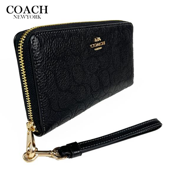 COACH（コーチ） レディース 財布 長財布 ロング ジップ ウォレット