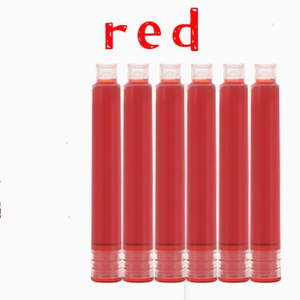 インクカートリッジ 5個セット 内径3.4mm 外径5.0mm 黒 青黒 赤