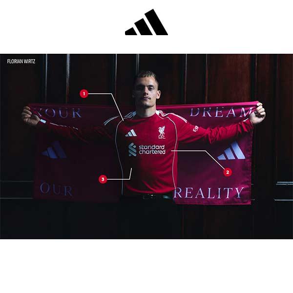adidas（アディダス） ウエア サッカー リバプール リヴァプールFC 25