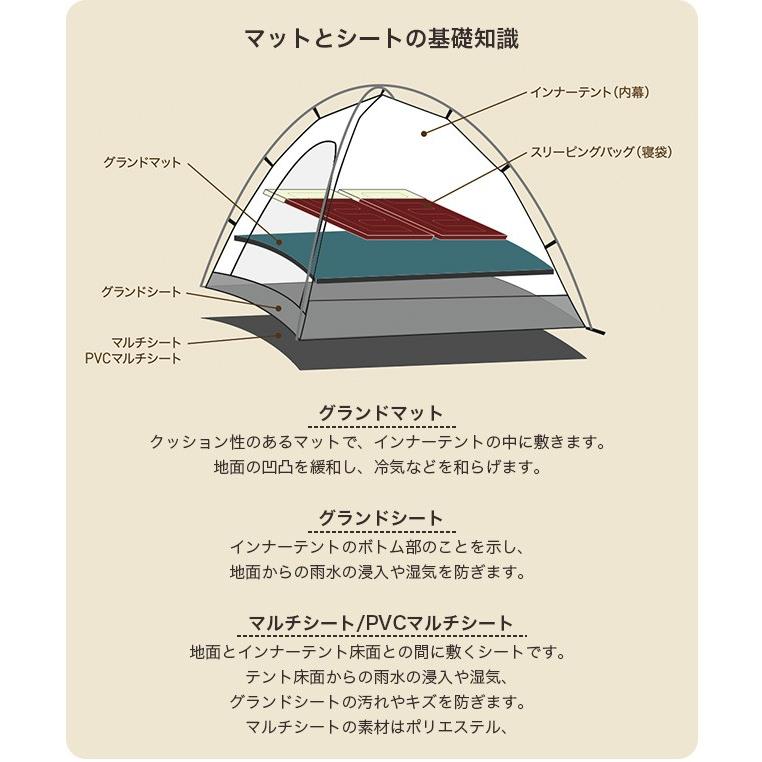 ogawa オガワ PVCマルチシート グロッケ12用 テントアクセサリー