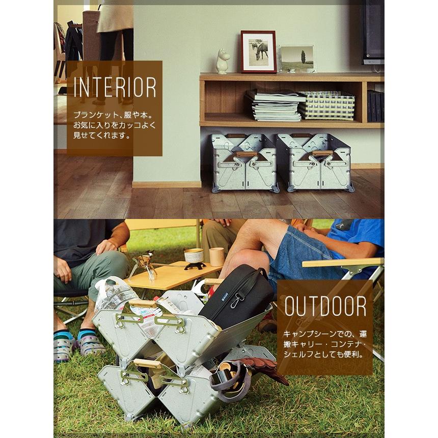 snow peak（スノーピーク） シェルフコンテナ 25 snowpeak UG-025G