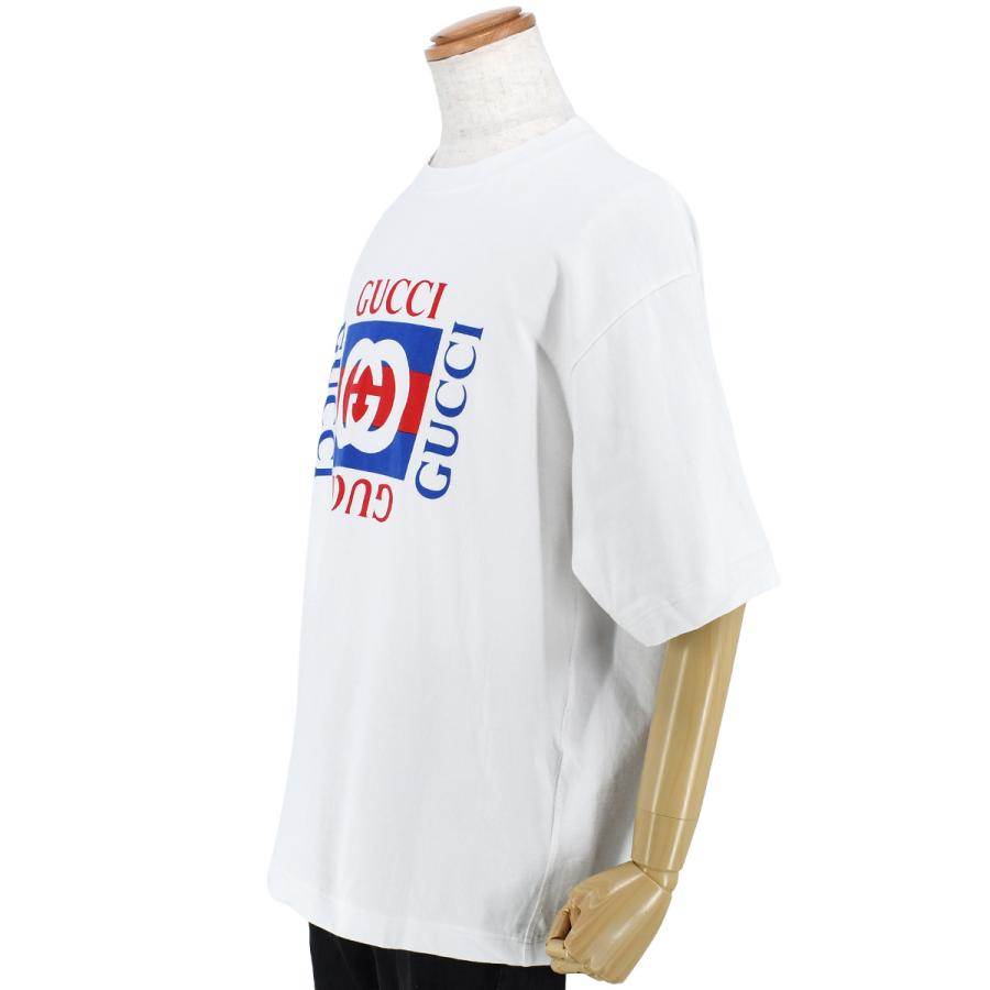 GUCCI（グッチ） ロゴ プリント 半袖 Tシャツ 784361 トップス クルー