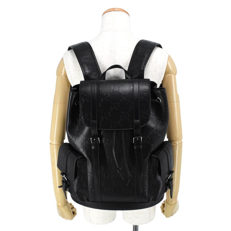 GUCCI（グッチ） GUCCI GGエンボス バックパック 625770 レザー