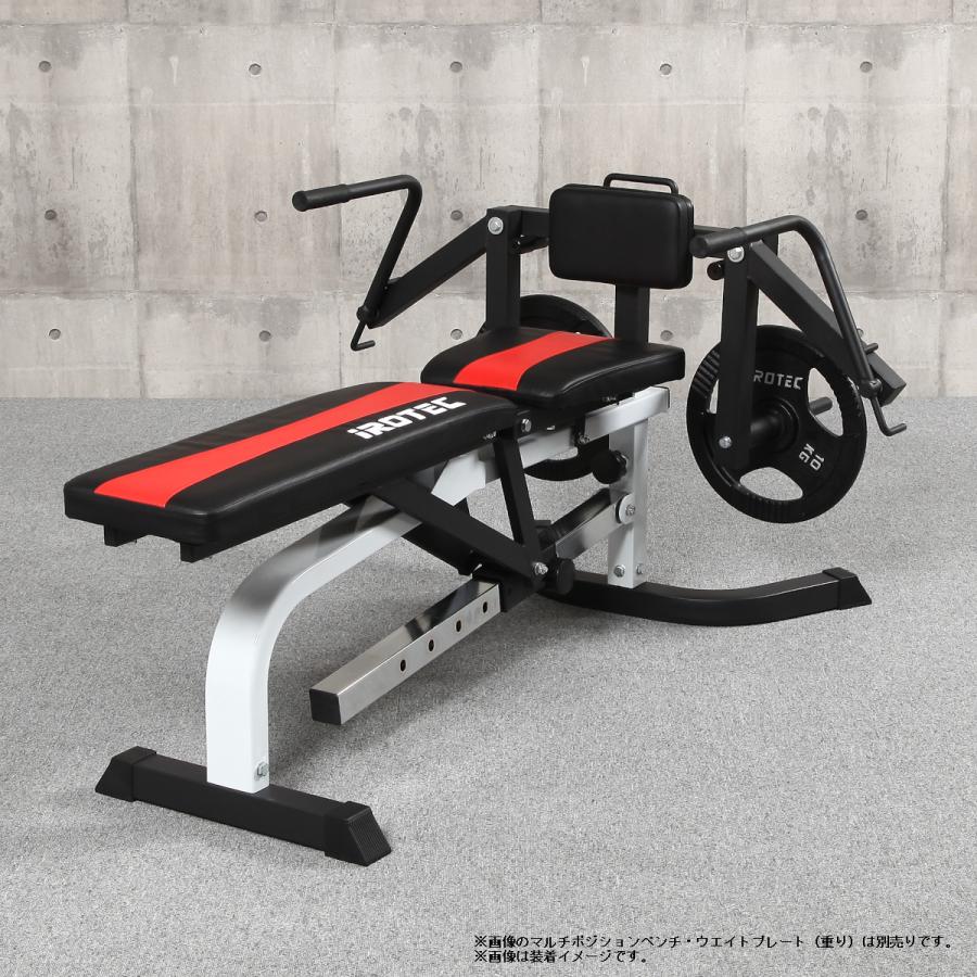 IROTEC（アイロテック） マルチポジションベンチ専用プレートロード