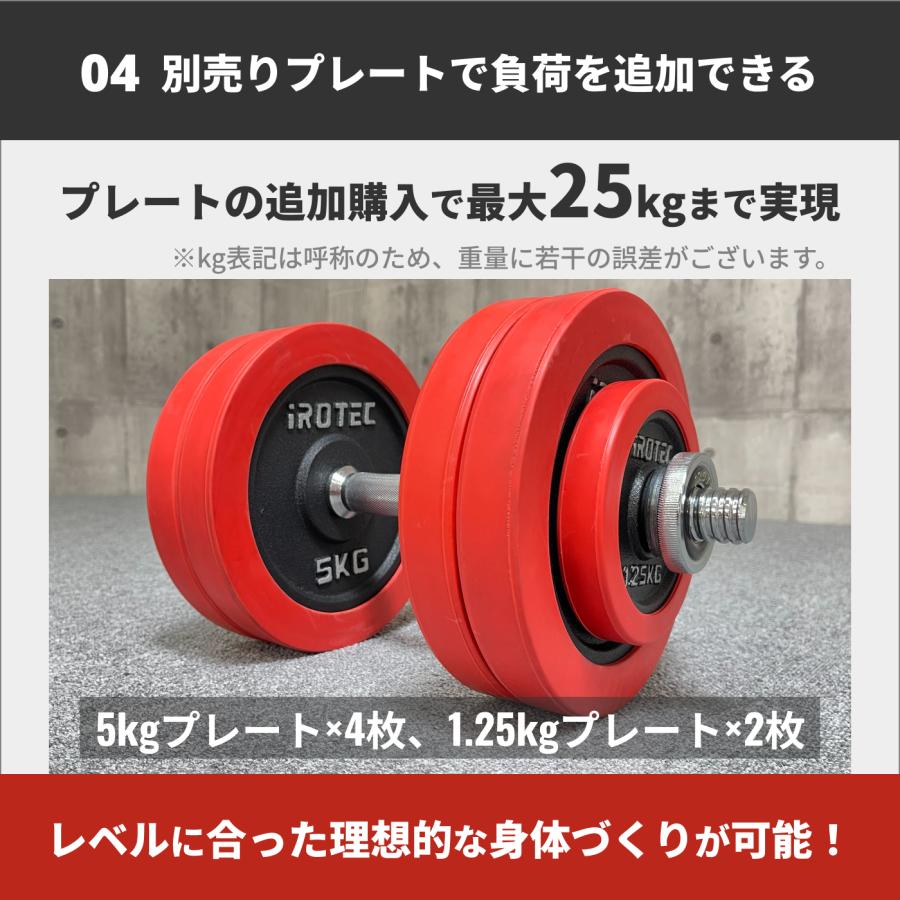 IROTEC（アイロテック） [2/25-3/1迄Pアップ] ダンベル セット ラバー