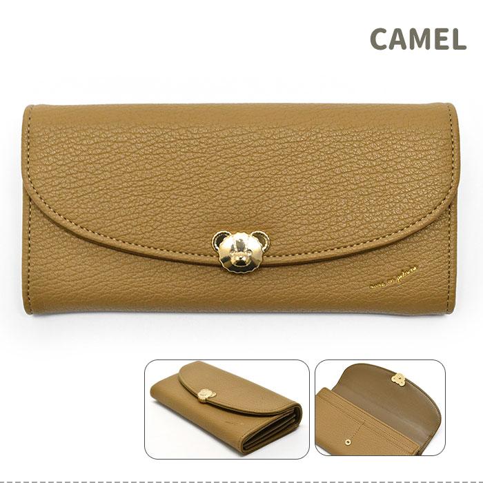 くま クマ 熊 テディベア グッズ 財布 レディース 長財布 大容量