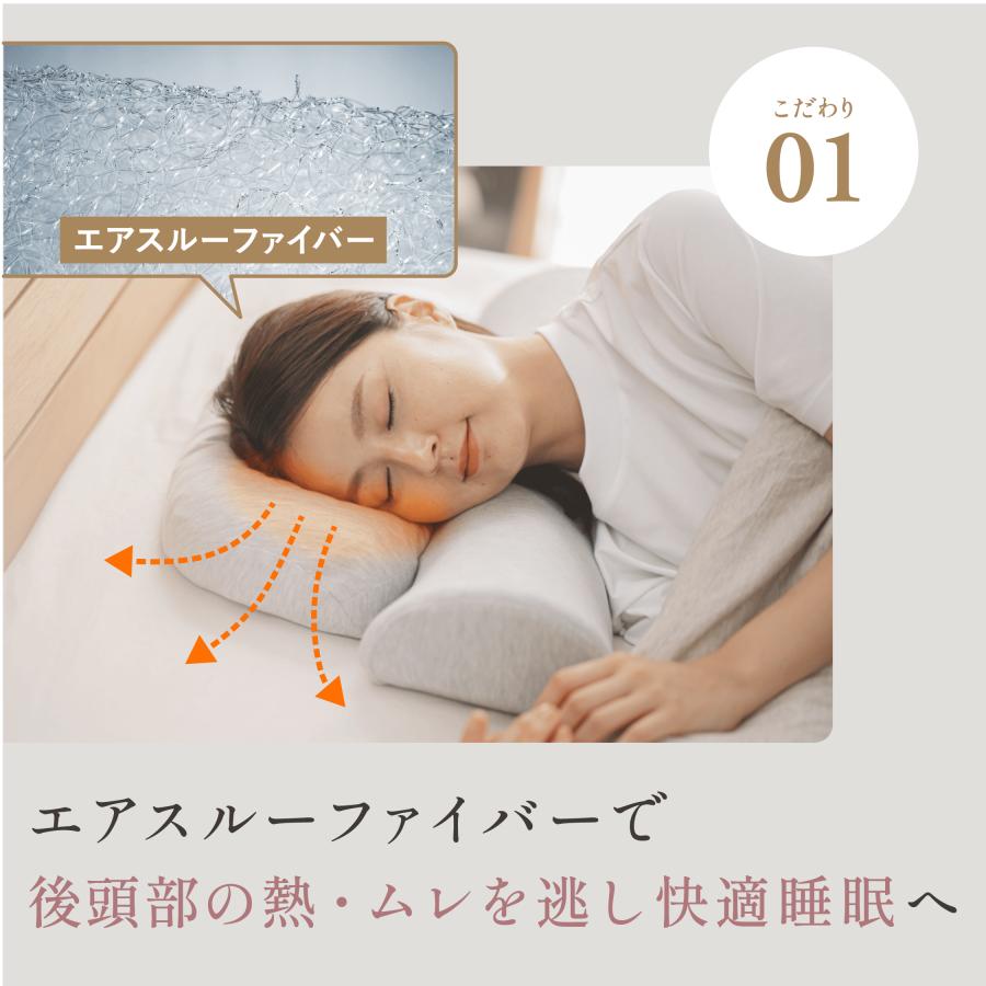 公式]【首と肩のことだけを考えたダブル枕プラス】 枕 ピロー 首 肩