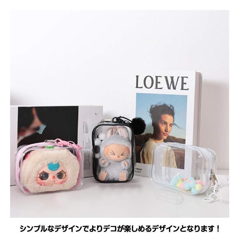 キーチェーン付き カラフルミニぬいポーチ ぬいぐるみ 推し活グッズ