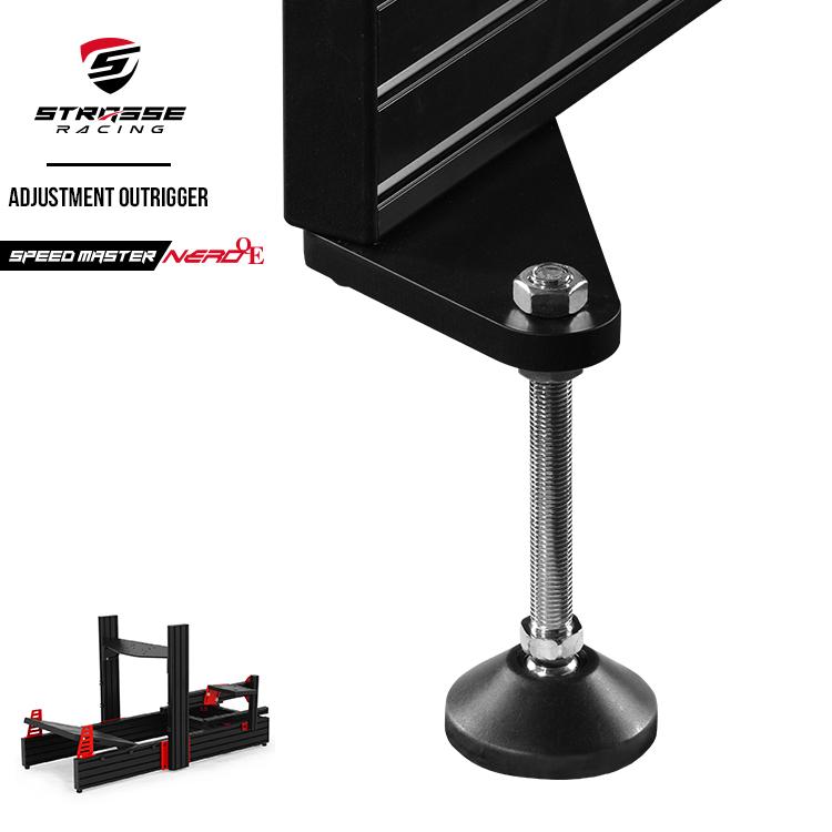 STRASSE SPEEDMASTER NERO 高さ無段階調整アウトリガー 高さ調整 剛性