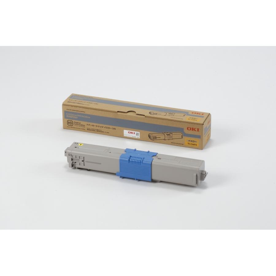 OKI トナーカートリッジ(大) イエロー (MC363dnw/C332dnw) TC-C4AY2