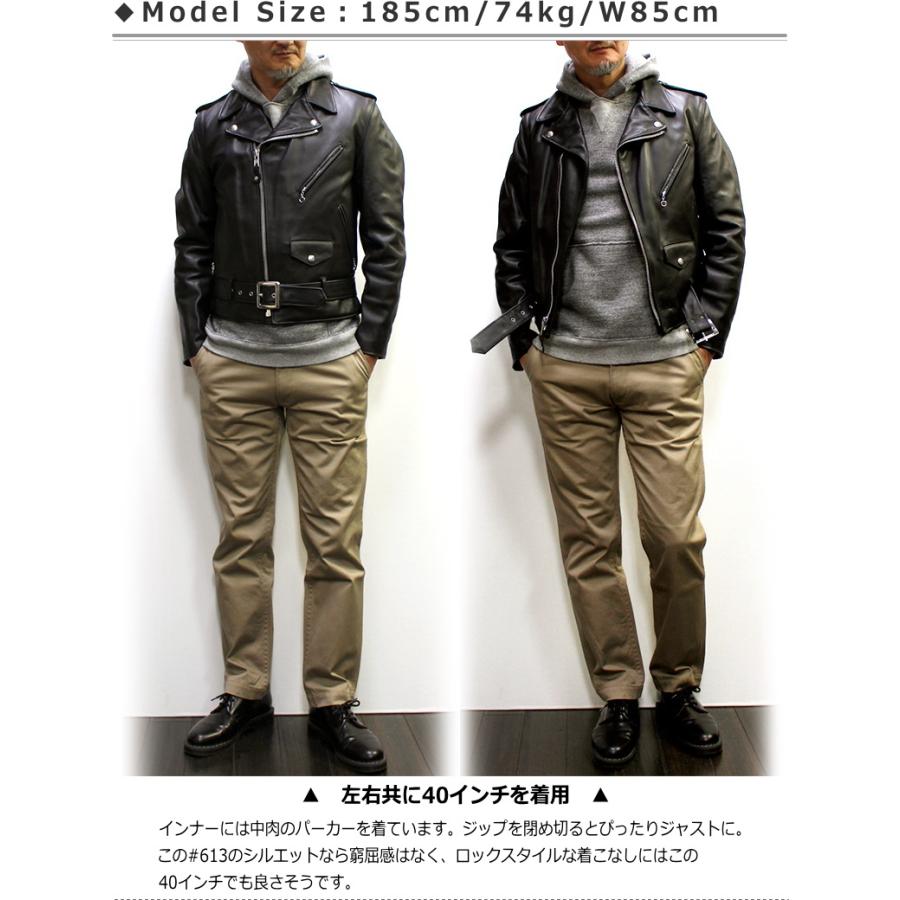 Schott N.Y.C（ショット） Schott ONESTAR RIDERS JACKET #613 ダブル